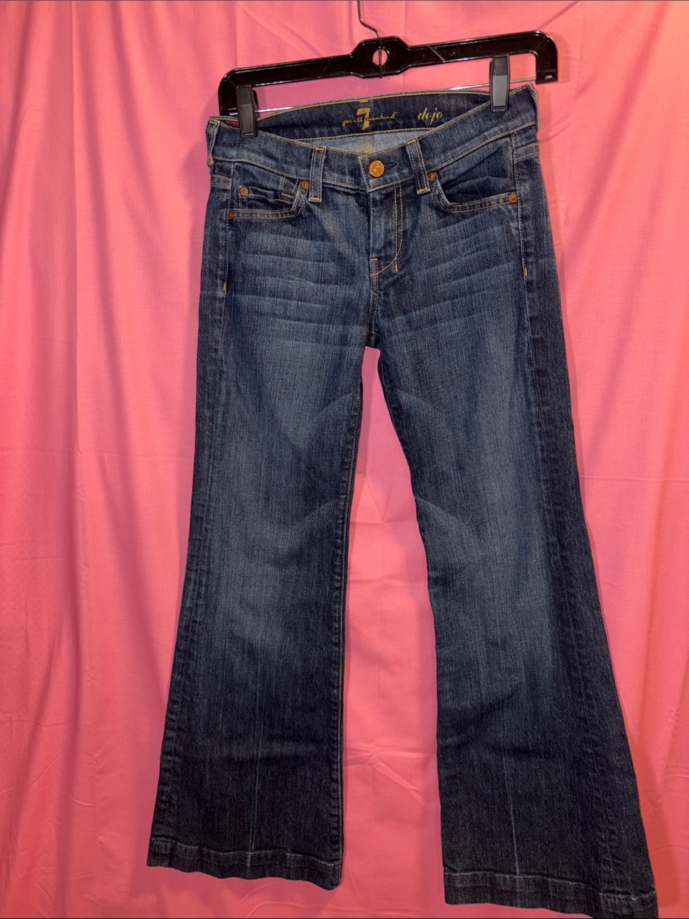 7 For All Mankind Medium Wash Flare Jeans
